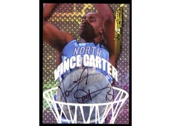 1998 Collectors Edge Basketball Vince Carter Rookie Autograph #8 Toronto Raptors RC Auto HOF