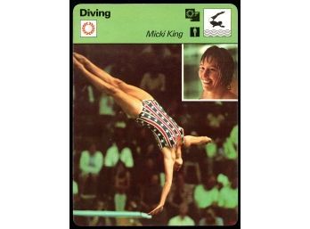1977 Sportscaster Diving Micki King Vintage