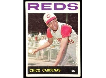 1964 Topps Baseball Chico Cardenas #72 Cincinnati Reds Vintage