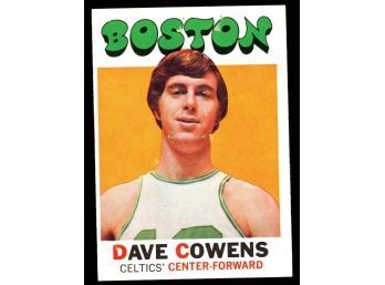 1971 Topps Basketball Dave Cowens Rookie Card #47 Boston Celtics RC Vintage HOF