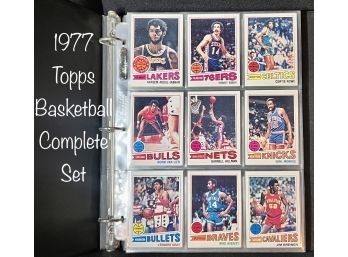 1977 Topps Basketball Complete Set