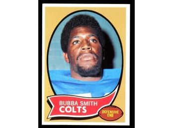 1970 Topps Football Bubba Smith Rookie Card #114 Baltimore Colts RC Vintage