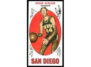 1969 Topps Basketball Don Kojis #64 San Diego Clippers Vintage