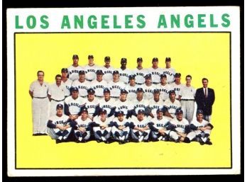 1964 Topps Baseball Los Angeles Angels #213 Vintage