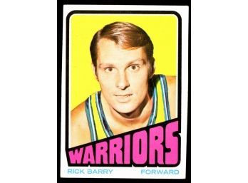 1972 Topps Basketball Rick Barry #44 Golden State Warriors Vintage HOF
