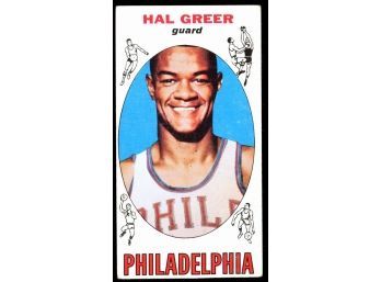 1969 Topps Basketball Hal Greer #84 Philadelphia 76ers Vintage HOF