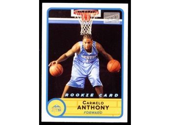 2003 Topps Bazooka Basketball Carmelo Anthony Rookie Card #240 Denver Nuggets RC Future HOF!