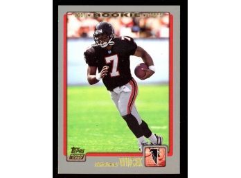 2001 Topps Football Michael Vick Rookie Card #311 Atlanta Falcons RC