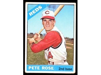 1966 Topps Baseball Pete Rose #30 Cincinnati Reds Vintage LEGEND