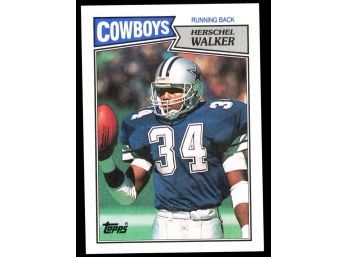 1987 Topps Football Herschel Walker Rookie Card #264 Dallas Cowboys RC Vintage