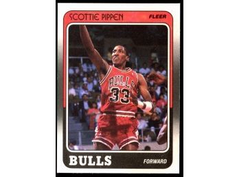 1988 Fleer Basketball Scottie Pippen Rookie Card #20 Chicago Bulls RC Vintage HOF