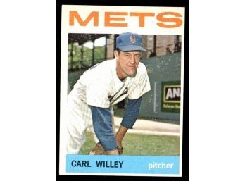 1964 Topps Baseball Carl Willey #84 New York Mets Vintage