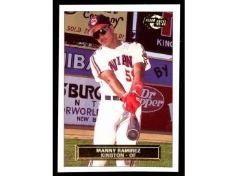 1992 Fleer Excel Baseball Manny Ramirez Rookie Card #164 Cleveland Indians RC
