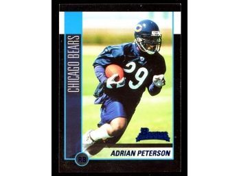 2002 Bowman Football Adrian Peterson #166 Chicago Bears