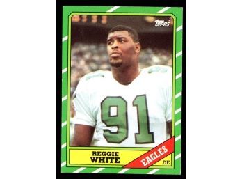 1986 Topps Football Reggie White Rookie Card #275 Philadelphia Eagles RC HOF