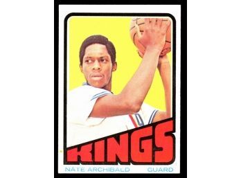 1972 Topps Basketball Nate Archibald #115 Cincinnati Kings Vintage HOF