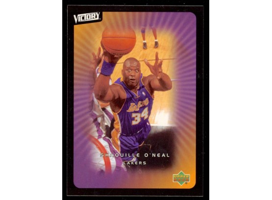 2003-04 Upper Deck Victory Basketball Shaquille O'Neal #42 Los Angeles Lakers HOF