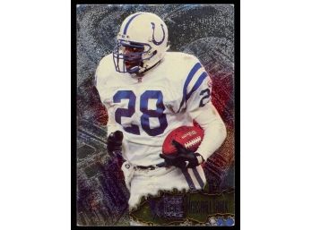 1996 Fleer Metal Football Marshall Faulk #54 Indianapolis Colts HOF