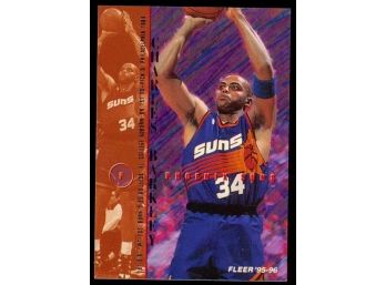 1995-96 Fleer Basketball Charles Barkley #142 Phoenix Suns HOF