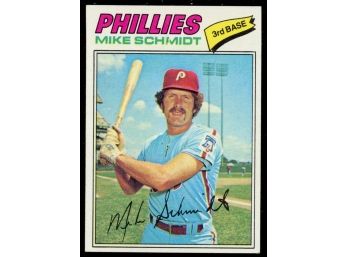 1977 Topps Baseball Mike Schmidt #140 Philadelphia Phillies Vintage