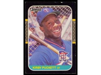 1987 Donruss Baseball Kirby Puckett #149 Minnesota Twins Vintage HOF