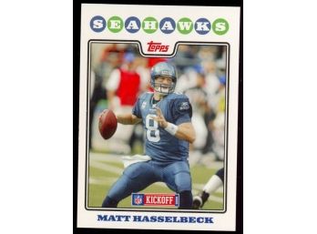 2008 Topps Kickoff Football Matt Hasselbeck #69 Seattle Seahawks