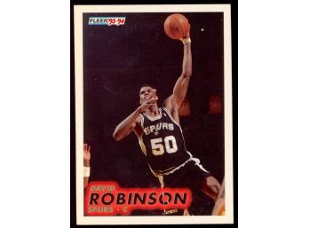 1993-94 Fleer Basketball David Robinson #196 San Antonio Spurs HOF