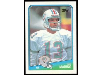 1988 Topps Football Dan Marino #190 Miami Dolphins Vintage HOF