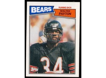 1987 Topps Football Walter Payton #46 Chicago Bears Vintage HOF