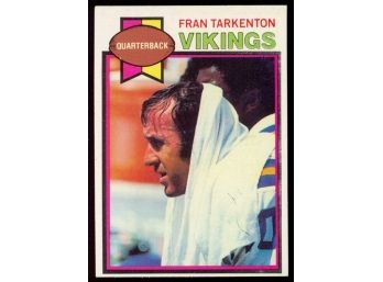 1979 Topps Football Fran Tarkenton #200 Minnesota Vikings Vintage HOF