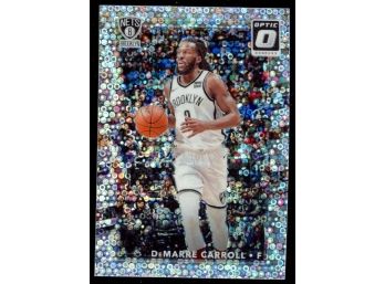 2017 Donruss Optic Basketball DeMarre Carroll Disco Prizm #15 Brooklyn Nets