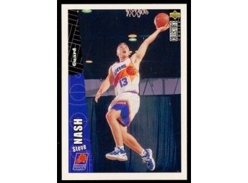 1996 Upper Deck Collectors Choice Basketball Steve Nash Rookie Card #310 Phoenix Suns RC HOF