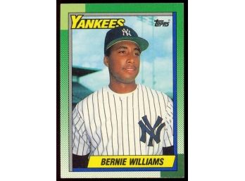 1990 Topps Baseball Bernie Williams Rookie Card #701 New York Yankees RC HOF