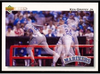 1991 Upper Deck Baseball Ken Griffey Jr #424 Seattle Mariners HOF