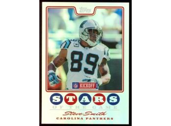 2008 Topps Kickoff Football Steve Smith Stars Of The Game #SG-SS Carolina Panthers