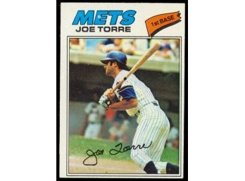 1977 Topps Baseball Joe Torre #425 New York Mets Vintage