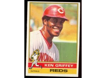 1976 Topps Baseball Ken Griffey Sr #128 Cincinnati Reds Vintage