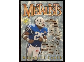 1995 Topps Stadium Club Football Marshall Faulk Metalists #M7 Indianapolis Colts HOF