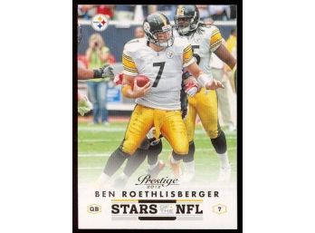 2012 Prestige Football Ben Roethlisberger Stars Of The NFL #27 Pittsburgh Steelers