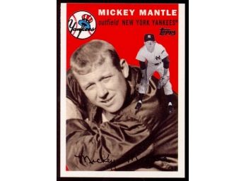 2007 Topps Baseball Mickey Mantle Story #MMS43 New York Yankees HOF