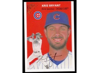 2020 Topps Gallery Heritage Baseball Kris Bryant #HT-8 Chicago Cubs