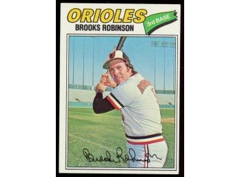 1977 Topps Baseball Brooks Robinson #285 Baltimore Orioles Vintage HOF