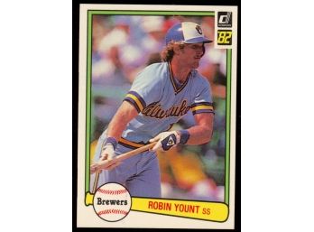 1982 Donruss Baseball Robin Yount #510 Milwaukee Brewers Vintage
