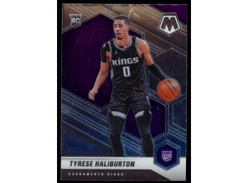 2020 Mosaic Basketball Tyrese Haliburton Rookie Card #204 Sacramento Kings RC