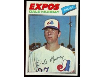 1977 Topps Baseball Dale Murphy #252 Montreal Expos Vintage