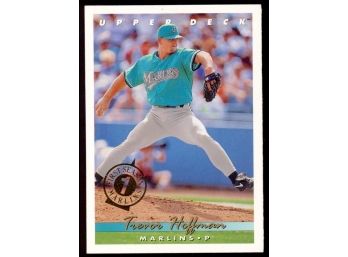 1993 Upper Deck Baseball Trevor Hoffman Rookie Card #773 Florida Marlins RC