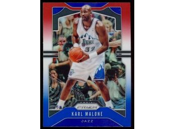 2019 Prizm Basketball Karl Malone Red White Blue Prizm #19 Utah Jazz HOF