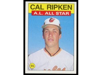 1986 Topps Baseball Cal Ripken AL All-star #715 Baltimore Orioles Vintage HOF
