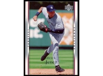 2007 Upper Deck Baseball Derek Jeter #163 New York Yankees HOF
