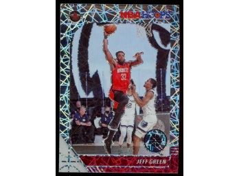 2019 NBA Hoops Premium Stock Jeff Green Lazer Prizm #198 Houston Rockets